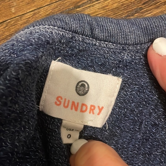 Sundry Aztec print pullover S/0 - Picture 4 of 5